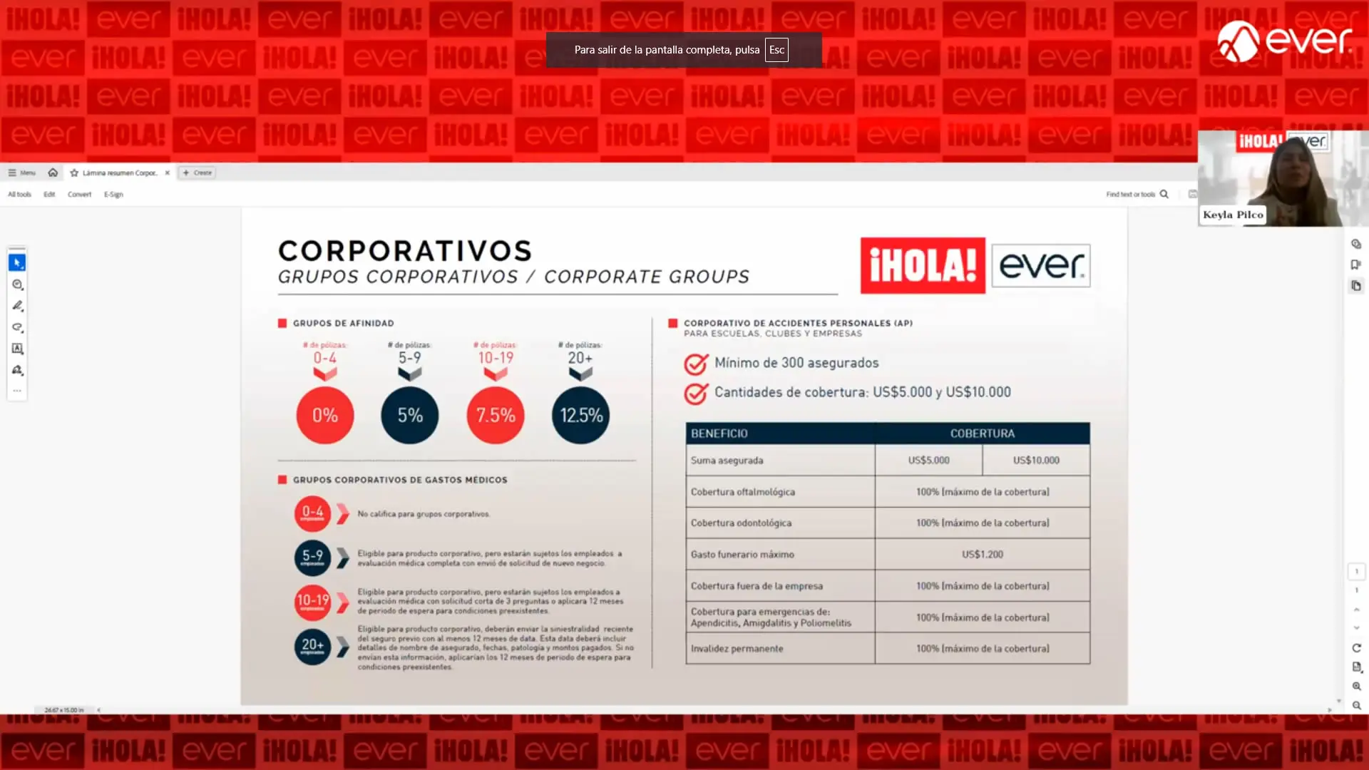 ¡HOLA! Ever – Corporativos (PARTE 2)